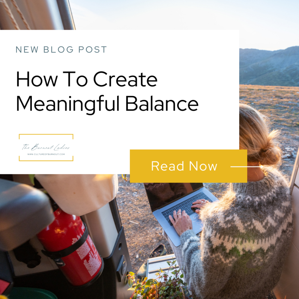 How To Create Meaningful Balance